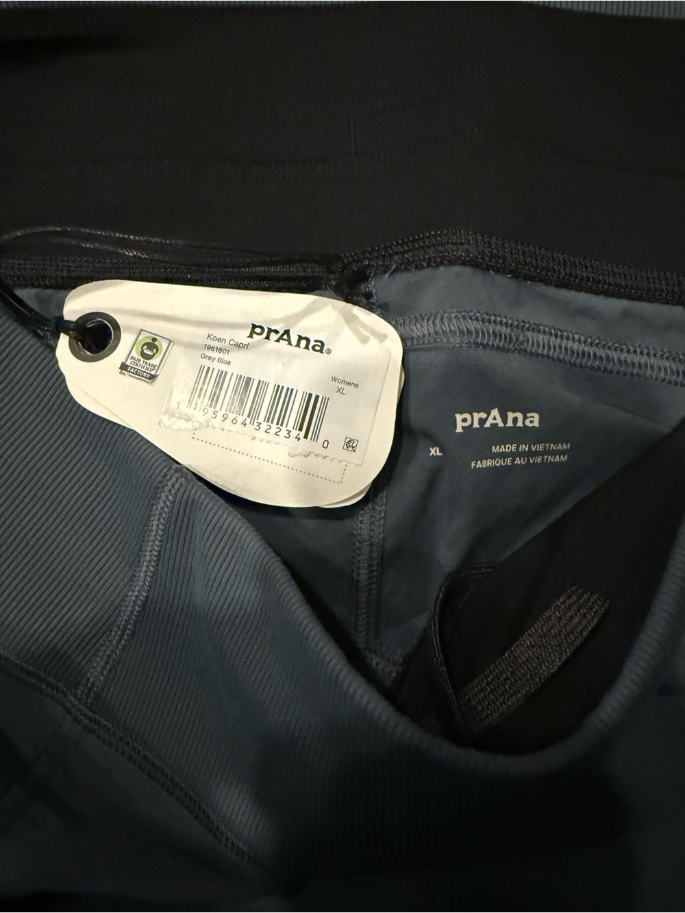 Prana Koen Hiking Outdoor Capri Pants Size XL - Picture 4 of 5